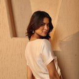 Bow Sherbet Cropped Top