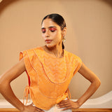 Tangerine Paneled Jacket
