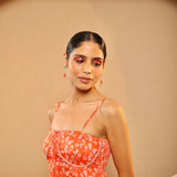 Orange Soda Strappy Midi