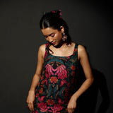 Midnight Bloom Strappy Mini