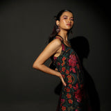 Midnight Bloom Strappy Mini