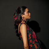Midnight Bloom Strappy Mini