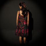 Midnight Bloom Strappy Mini