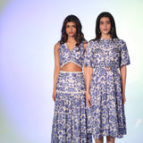 Blue Ivy Lace Balloon Skirt