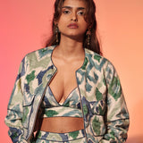 Ikat Ivy Velvet Co-Ord