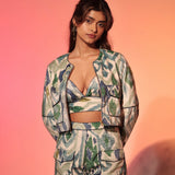 Ikat Ivy Velvet Co-Ord