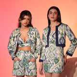 Ikat Ivy Velvet Co-Ord