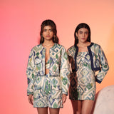 Ikat Ivy Velvet Co-Ord