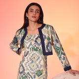 Mystic Fern Dress & Jacket Set