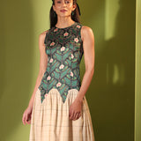 Forest Embellished Midi