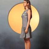 Firefly Embellished Denim Mini