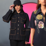 Celestial Studded Jacket