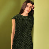Emerald Smocked Dress