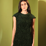 Emerald Smocked Dress