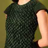 Emerald Smocked Dress