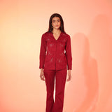 Burgundy Firefly Co-Ord Set