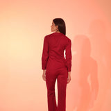 Burgundy Firefly Co-Ord Set