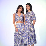 Blue Ivy Lace Balloon Skirt