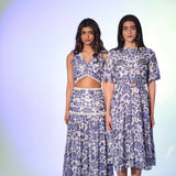 Blue Ivy Lace Balloon Skirt