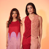 Rose Quartz Smocked Waistcoat
