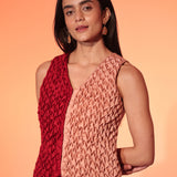 Rose Quartz Smocked Waistcoat