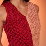 Rose Quartz Smocked Waistcoat