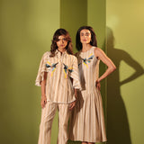 Hummingbird Cinched Shirt