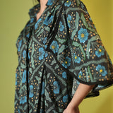 Nocturnal Embellished Cinched Shirt