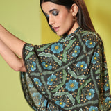 Nocturnal Embellished Cinched Shirt