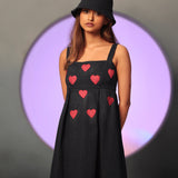 Little Hearts Denim Mini
