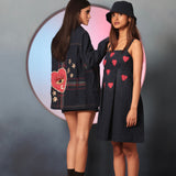 Little Hearts Denim Mini