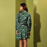 Rainforest Embellished Belted Mini