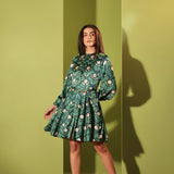Rainforest Embellished Belted Mini