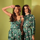 Rainforest Embellished Belted Mini