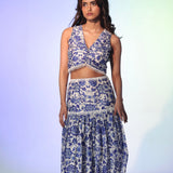 Blue Ivy Lace Balloon Skirt