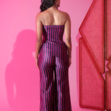 Berry Bloom Stripe Top