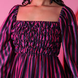 Midnight Carnival Smocked Mini