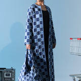 Blue Jean Lattice Coat