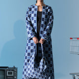 Blue Jean Lattice Coat
