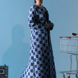 Blue Jean Lattice Coat