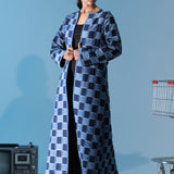 Blue Jean Lattice Coat