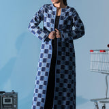 Blue Jean Lattice Coat