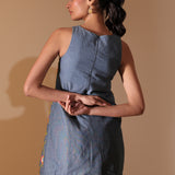 Daisy Lattice Shift Dress